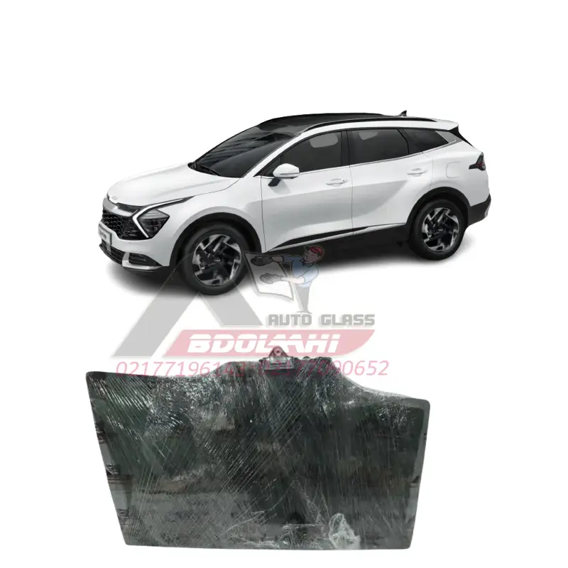 شیشه درب عقب اسپورتیج دودی شیشه درب عقب اسپورتیج دودی